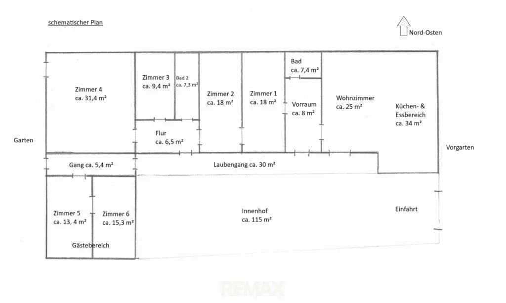 6-Zimmer-Haus kaufen in Hollabrunn – 190 m², € 295.000 – Bild 14 von 15