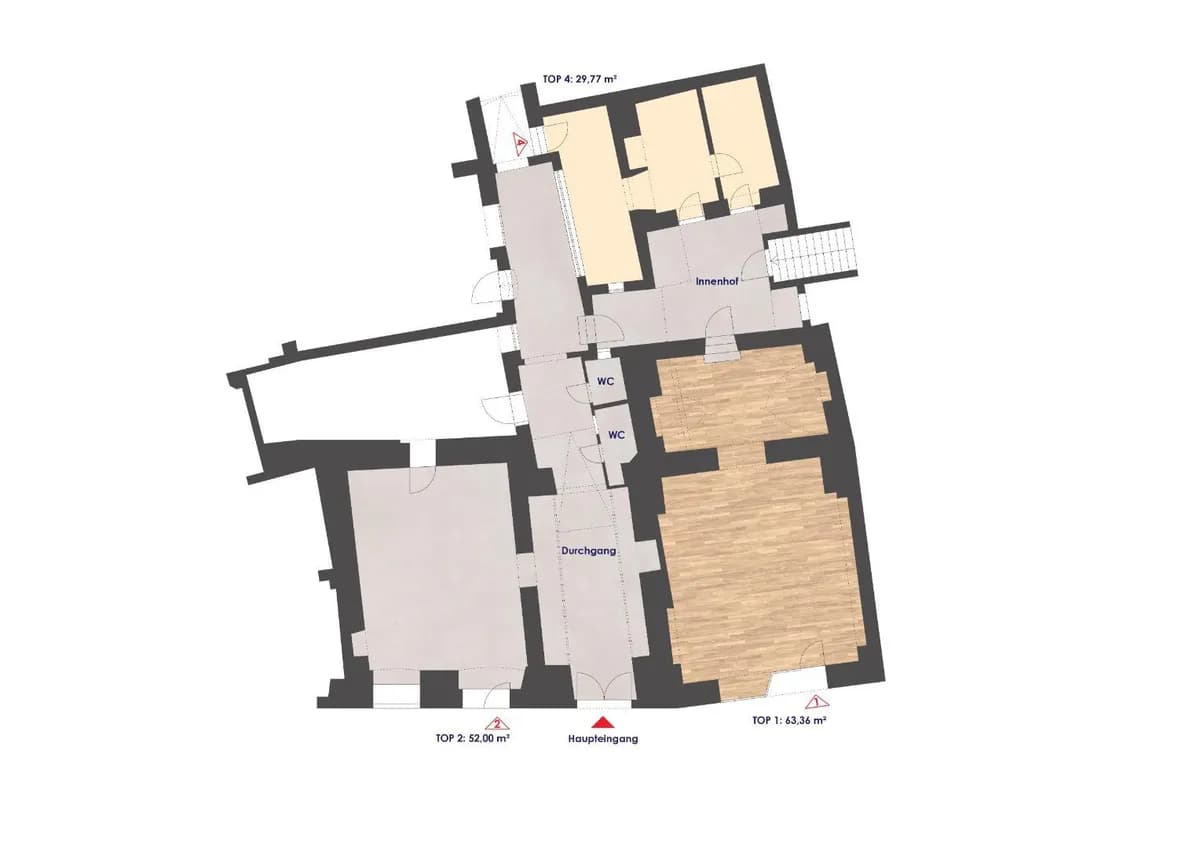 Gewerbeimmobilie mieten in Bruck-Mürzzuschlag – 52 m², € 408 – Bild 2 von 2