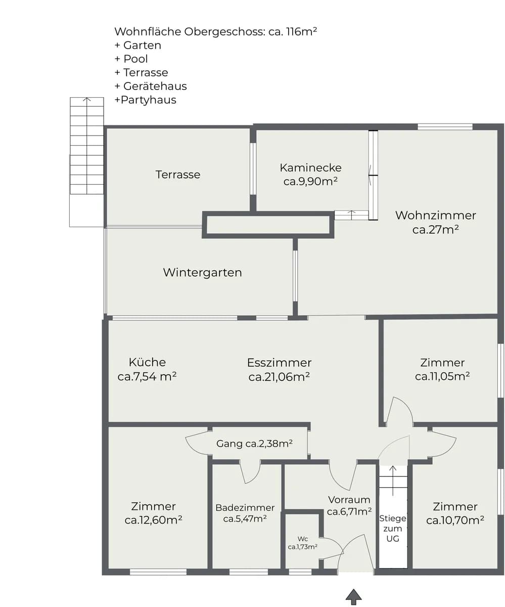 6-Zimmer-Haus kaufen in Mistelbach – 210 m², € 1.467.000 – Bild 15 von 15