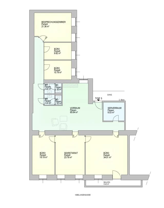 Gewerbeimmobilie mieten in Wien – 200 m², € 21 – Bild 7 von 7