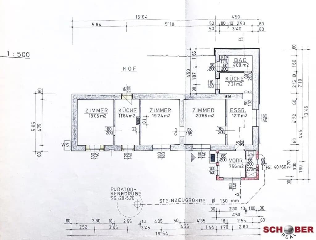 4-Zimmer-Haus kaufen in Baden – 122 m², € 590.000 – Bild 23 von 24