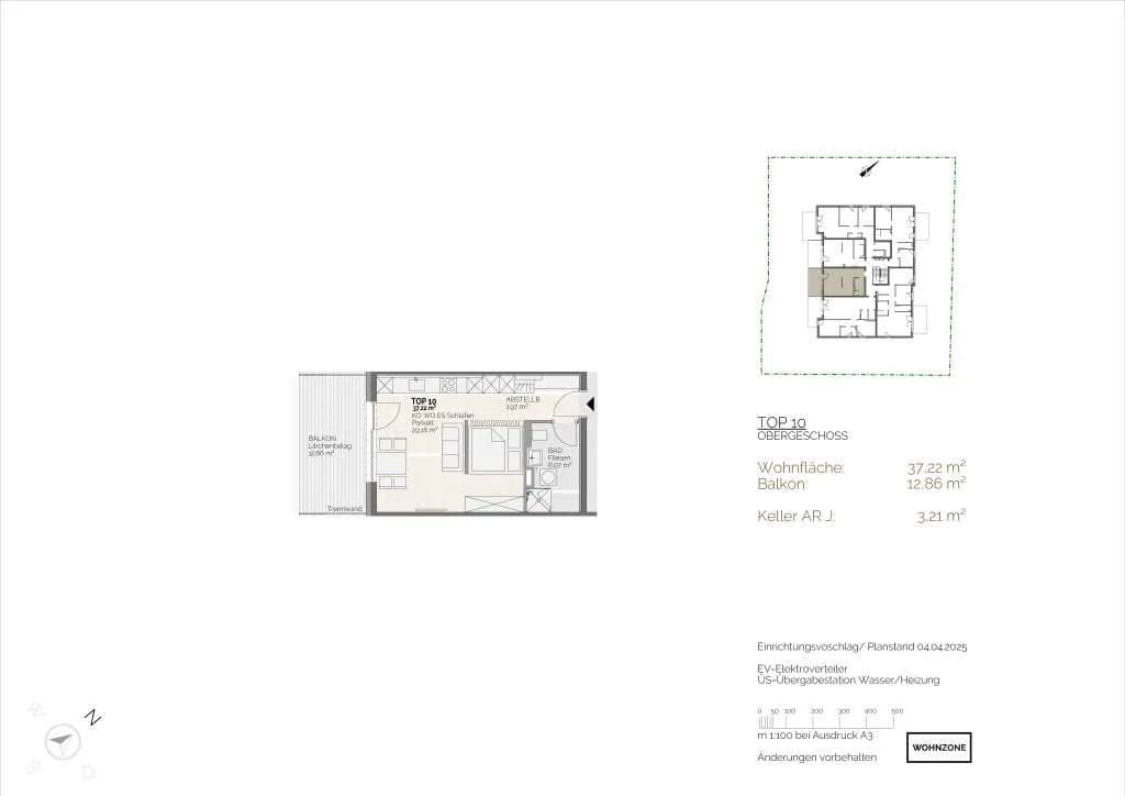 1-Zimmer-Wohnung kaufen in Ried im Innkreis – 37,22 m², € 188.000 – Bild 4 von 6