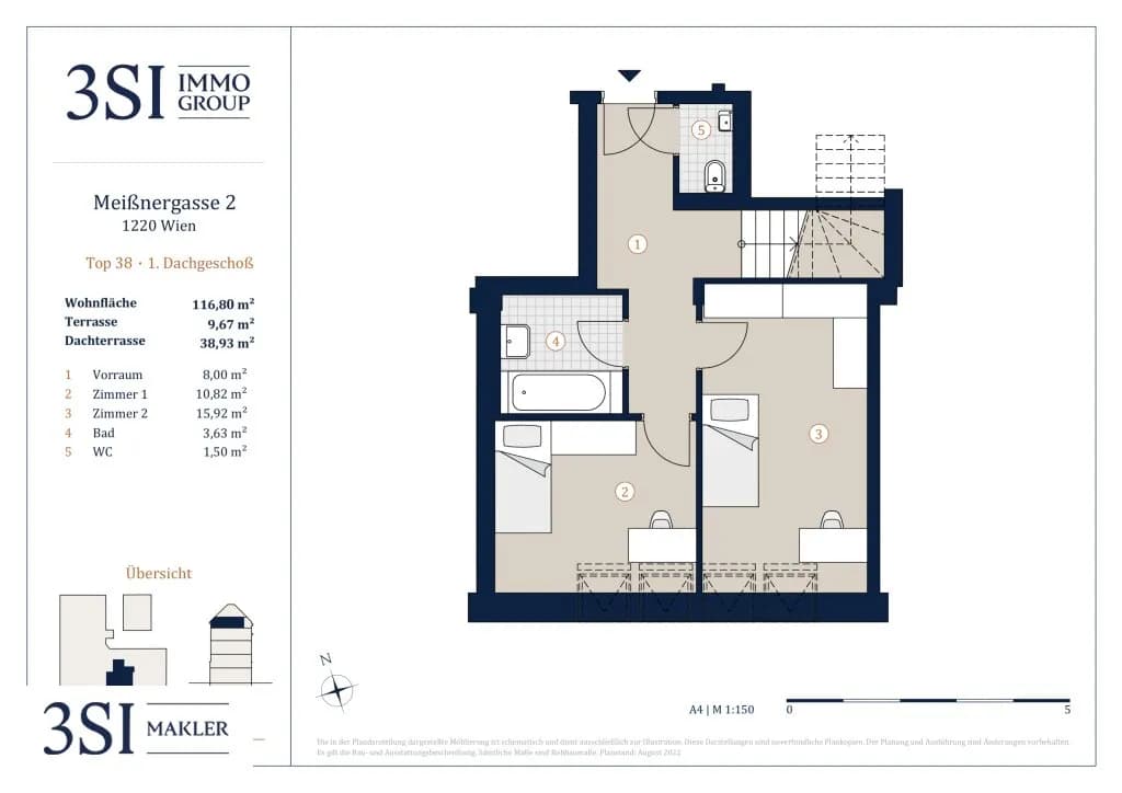 4-Zimmer-Wohnung kaufen in Wien – 116,44 m², € 875.000 – Bild 16 von 18