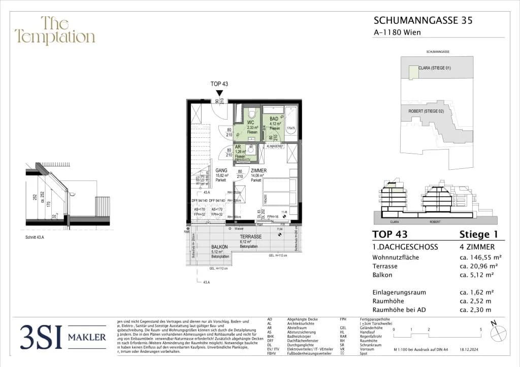 4-Zimmer-Wohnung kaufen in Wien – 146,55 m², € 1.378.100 – Bild 14 von 16