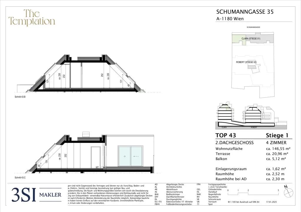 4-Zimmer-Wohnung kaufen in Wien – 146,55 m², € 1.378.100 – Bild 16 von 16