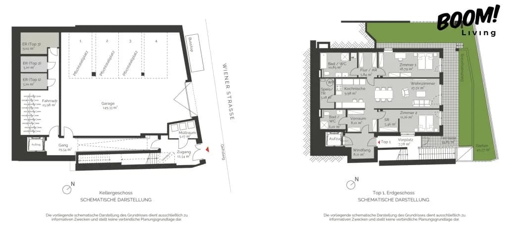 3-Zimmer-Wohnung kaufen in Tulln – 117,39 m², € 739.000 – Bild 6 von 6