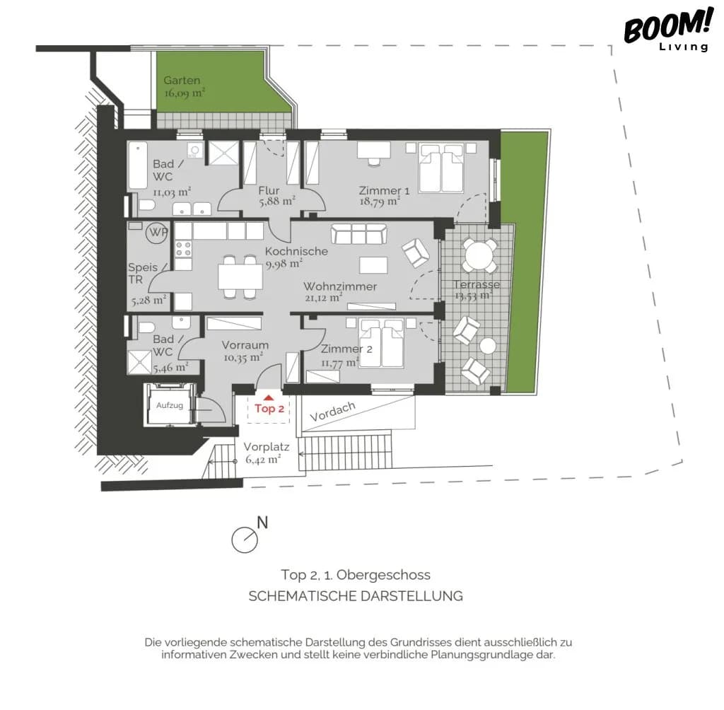 3-Zimmer-Wohnung kaufen in Tulln – 100 m², € 598.000 – Bild 7 von 7