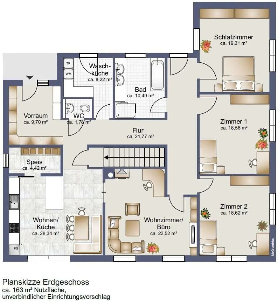 4-Zimmer-Haus kaufen in Waidhofen an der Thaya – 163 m², € 277.000 – Bild 25 von 26