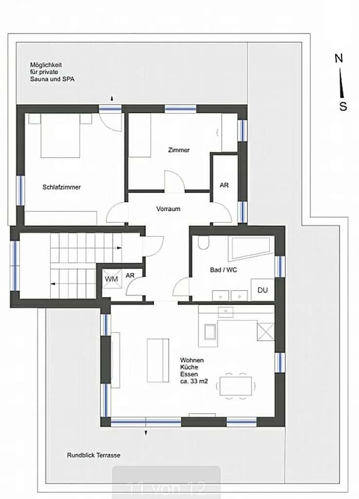 3-Zimmer-Wohnung kaufen in Klagenfurt – 93 m², € 549.000 – Bild 4 von 6