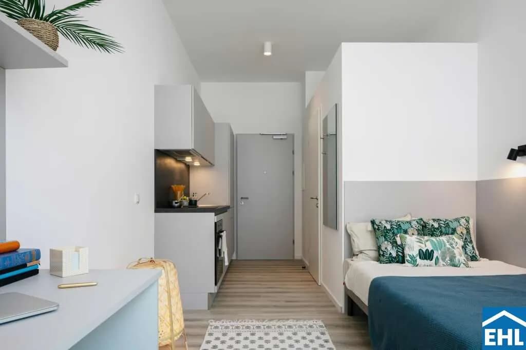 1-Zimmer-Wohnung mieten in Wien – € 860