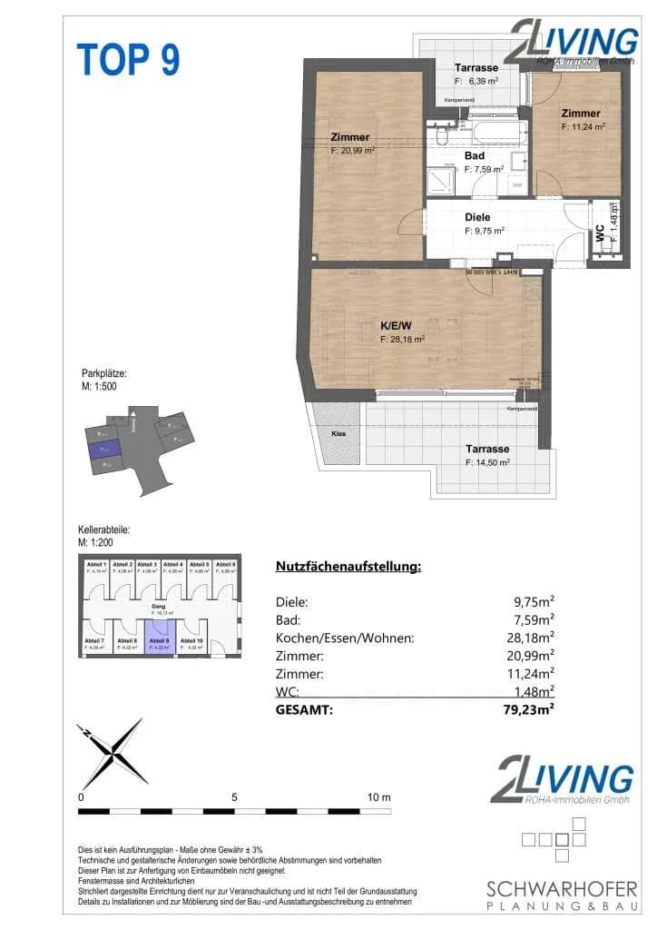3-Zimmer-Wohnung kaufen in Wien – 77,3 m², € 599.000 – Bild 19 von 19