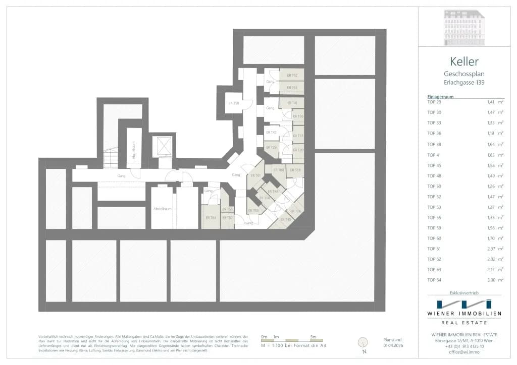 2-Zimmer-Wohnung kaufen in Wien – 59,14 m², € 319.360 – Bild 17 von 17