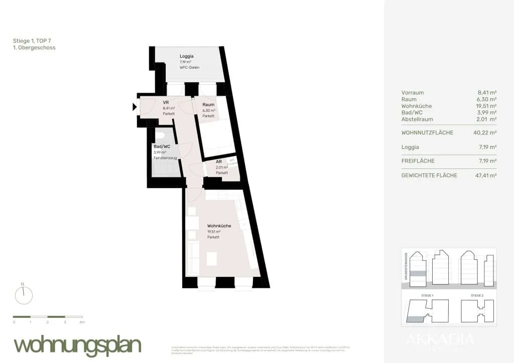 2-Zimmer-Wohnung kaufen in Wien – 47,41 m², € 359.000 – Bild 12 von 12