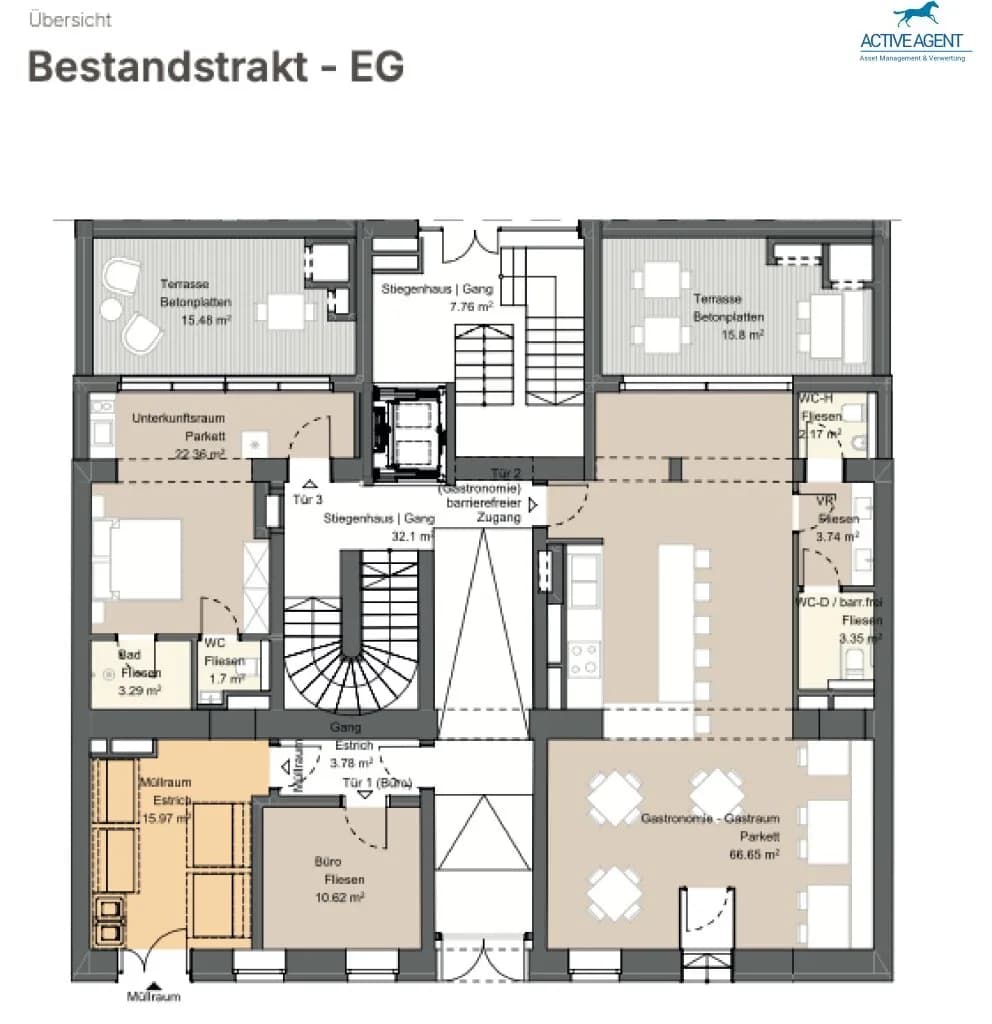Gewerbeimmobilie mieten in Wien – 76 m², € 1.390 – Bild 5 von 5