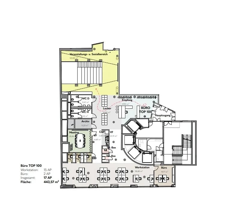 Gewerbeimmobilie mieten in Wien – 385 m², € 28 – Bild 14 von 17