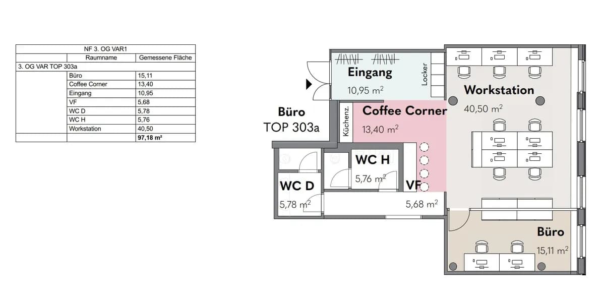 Gewerbeimmobilie mieten in Wien – 385 m², € 28 – Bild 16 von 17
