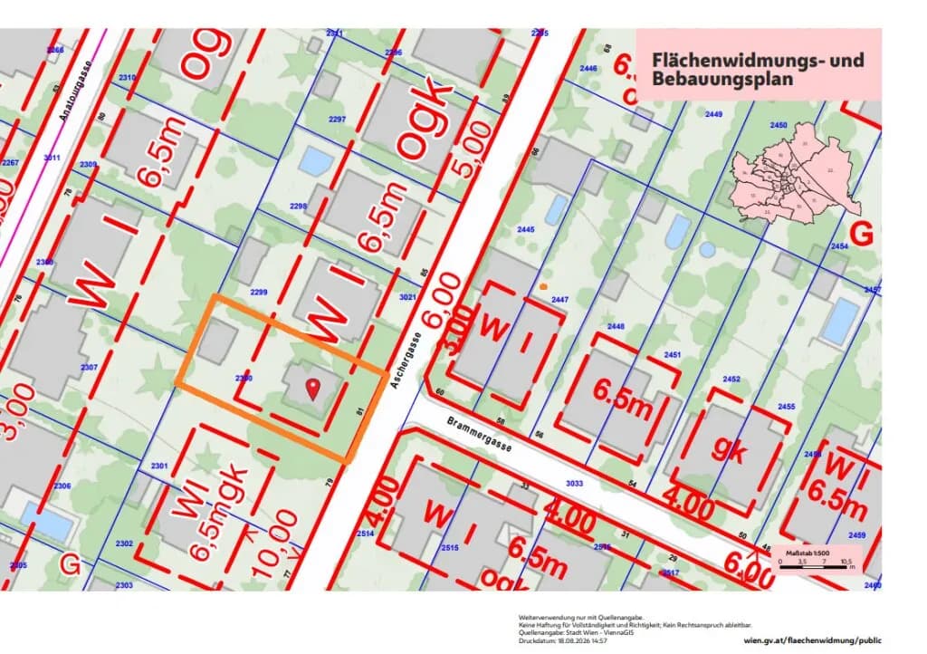 Grundstück kaufen in Wien – 451 m², € 719.000 – Bild 3 von 14