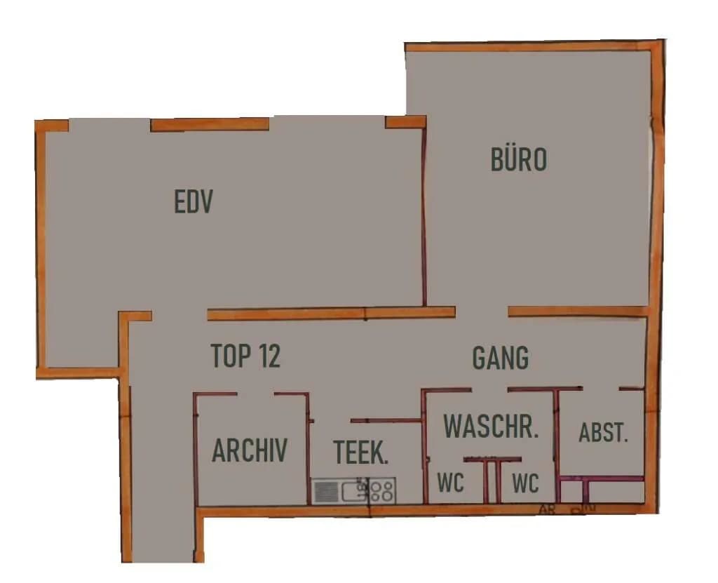 3-Zimmer-Gewerbeimmobilie mieten in Wien – 111 m², € 1.305 – Bild 10 von 10