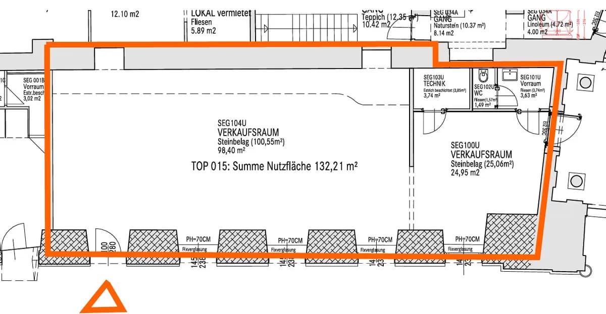 Gewerbeimmobilie mieten in Wien – 132 m², € 9.308 – Bild 12 von 12