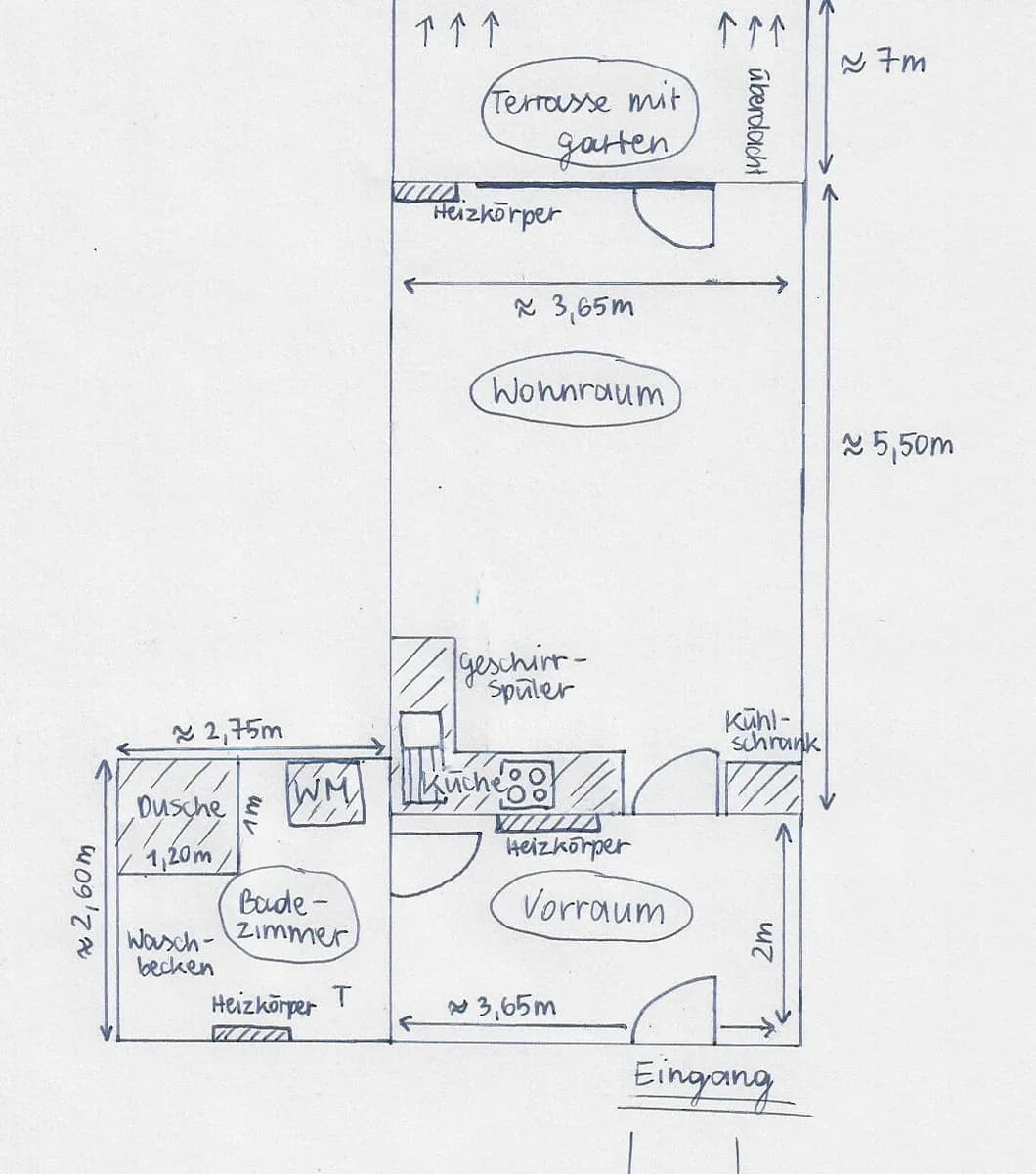 1-Zimmer-Wohnung mieten in Klagenfurt – 34 m², € 582 – Bild 26 von 26