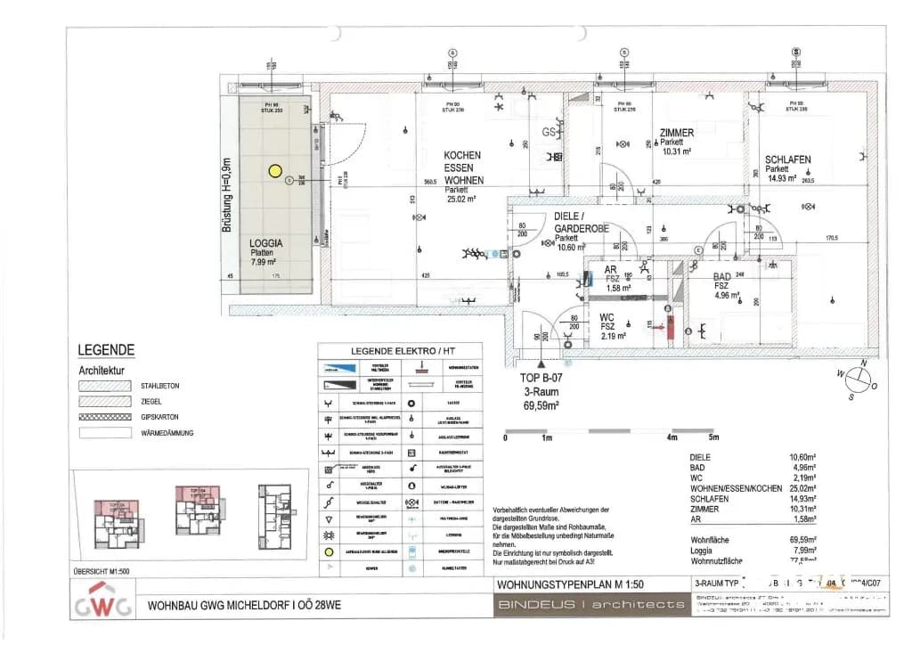 3-Zimmer-Wohnung mieten in Kirchdorf an der Krems – 70 m², € 867 – Bild 7 von 7