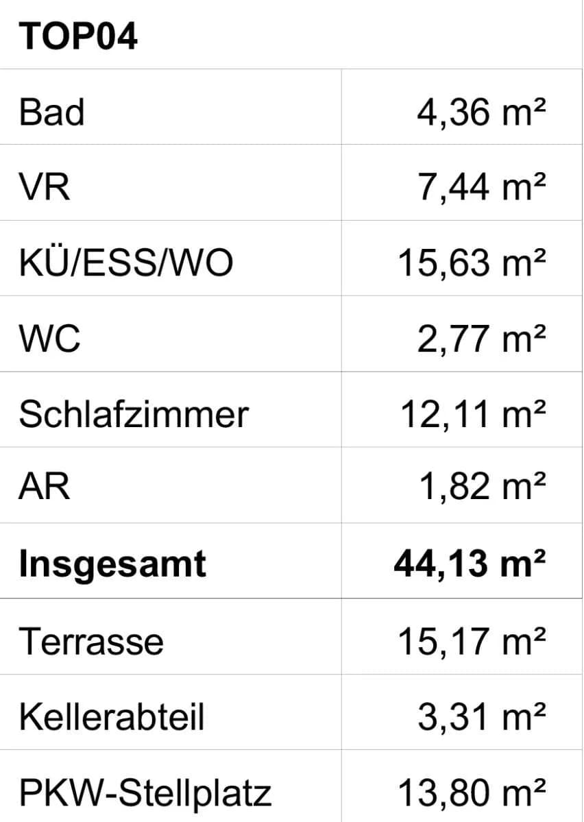 2-Zimmer-Wohnung kaufen in Graz – 44,13 m², € 260.367 – Bild 6 von 9