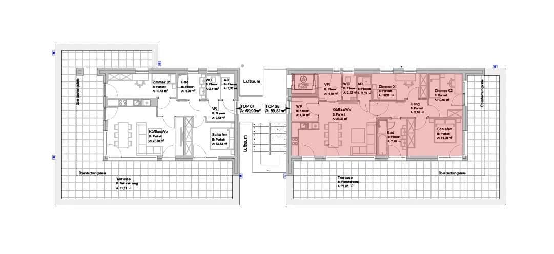 4-Zimmer-Wohnung kaufen in Graz – 89,4 m², € 699.698 – Bild 9 von 11