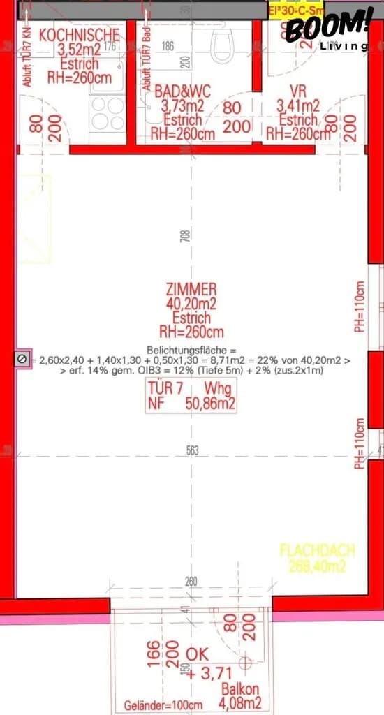 1-Zimmer-Wohnung kaufen in Gänserndorf – 51 m², € 224.400 – Bild 8 von 8