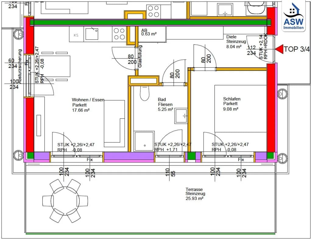 2-Zimmer-Wohnung kaufen in Graz – 40,66 m², € 173.000 – Bild 9 von 9