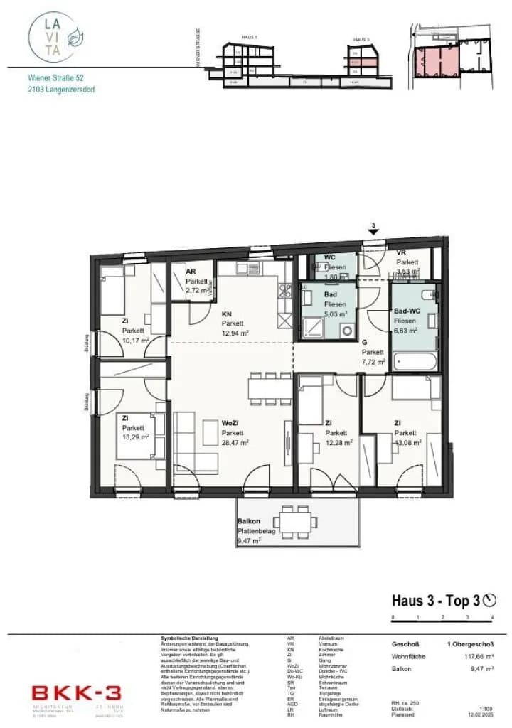 5-Zimmer-Wohnung kaufen in Korneuburg – 117,66 m², € 749.170 – Bild 11 von 11