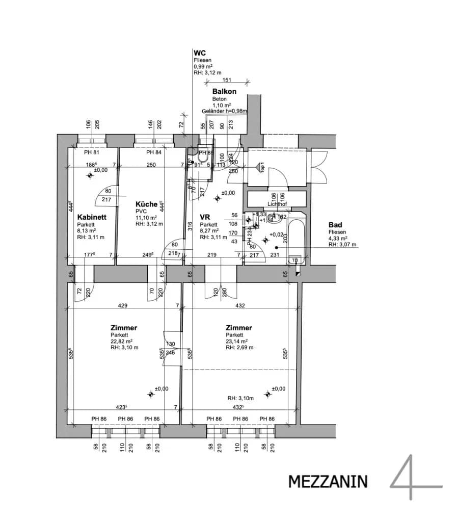 Wohnung kaufen in Wien – 78,85 m², € 430.000 – Bild 7 von 7