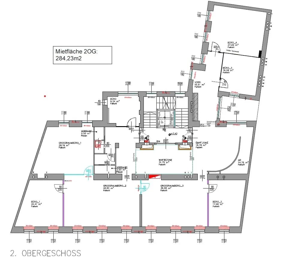 Gewerbeimmobilie mieten in Wien – 590 m², € 17 – Bild 19 von 19