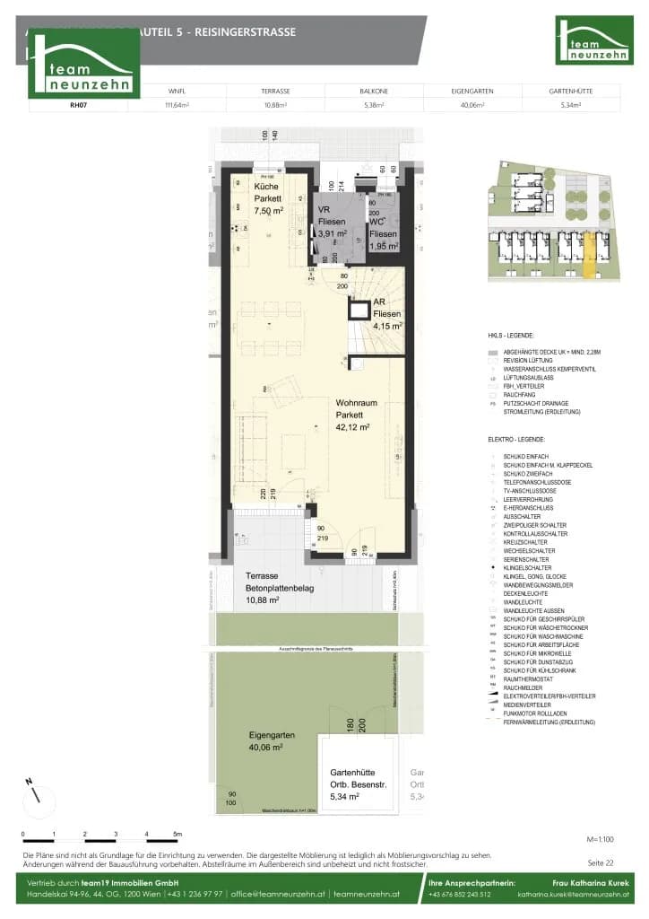 4-Zimmer-Haus kaufen in Sankt Pölten – 111,64 m², € 483.300 – Bild 37 von 38