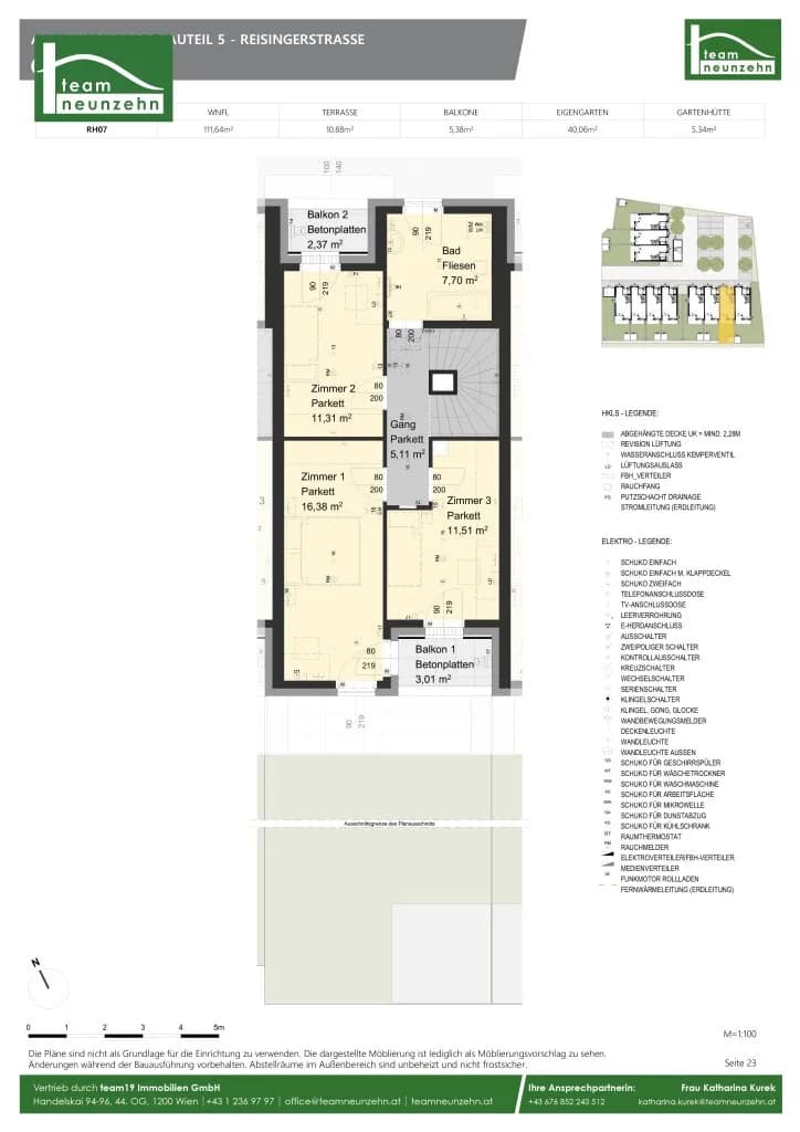 4-Zimmer-Haus kaufen in Sankt Pölten – 111,64 m², € 483.300 – Bild 38 von 38