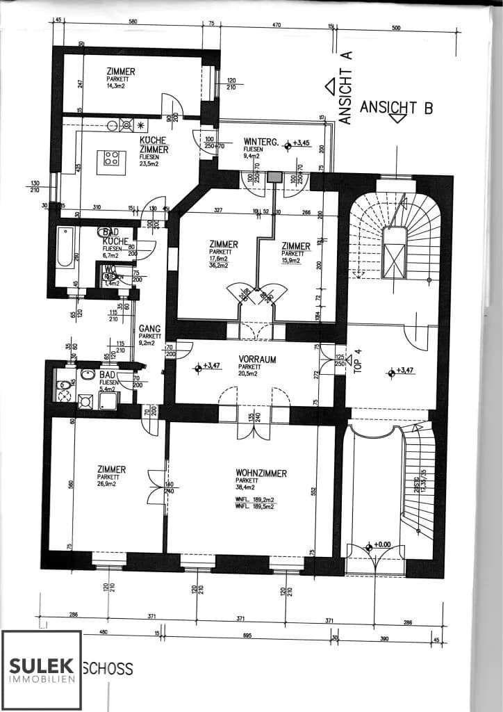 5-Zimmer-Wohnung mieten in Wien – 189,5 m², € 2.975 – Bild 27 von 27