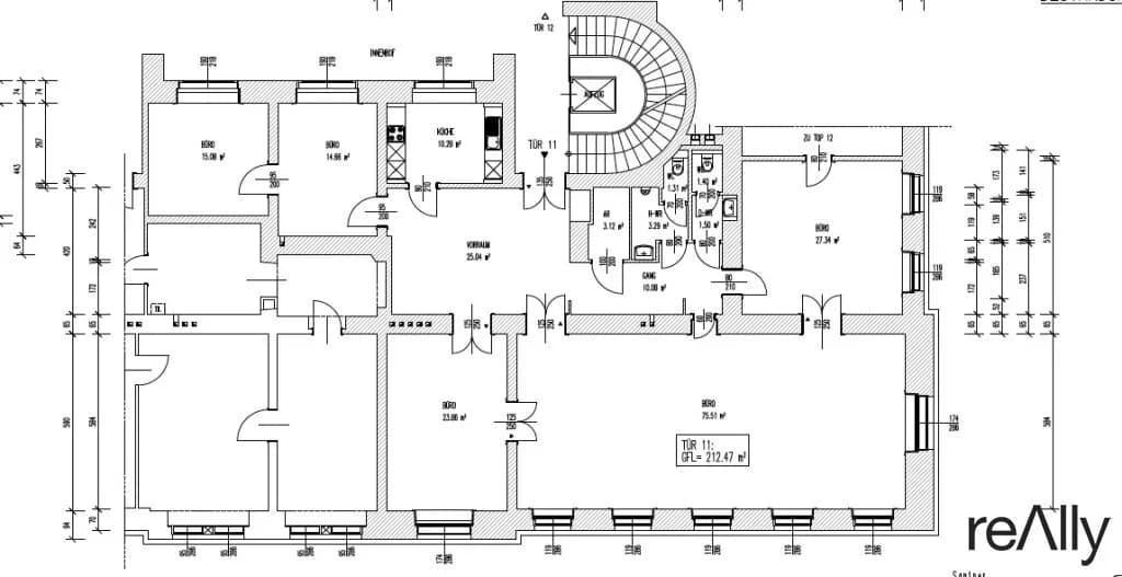12-Zimmer-Gewerbeimmobilie mieten in Wien – 379 m², € 9.519 – Bild 15 von 16