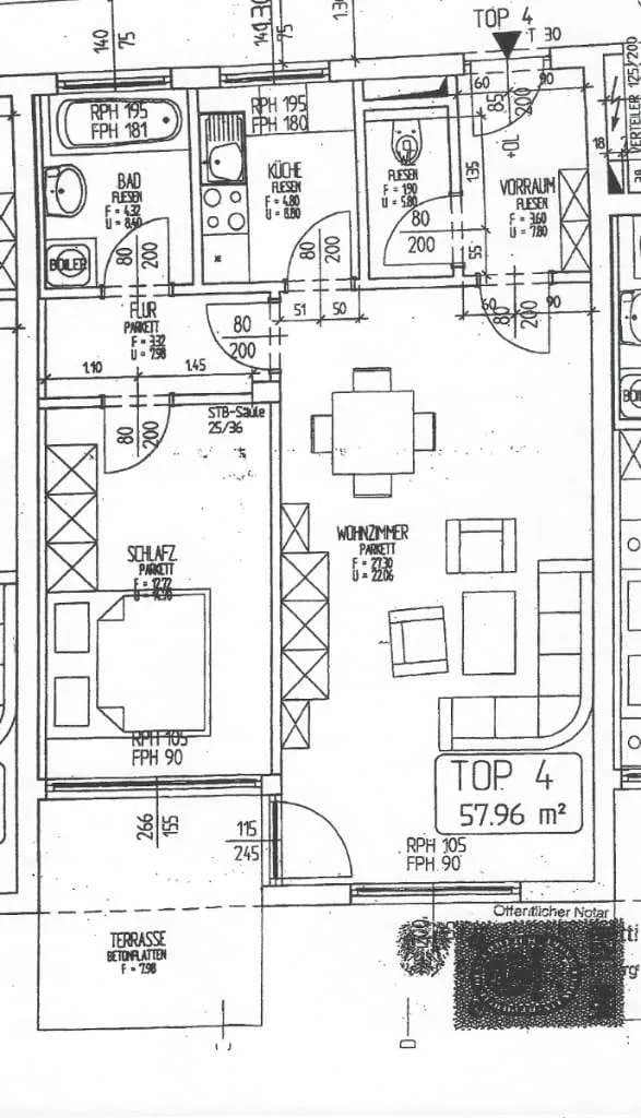 2-Zimmer-Wohnung mieten in Graz – 58 m², € 952 – Bild 13 von 13