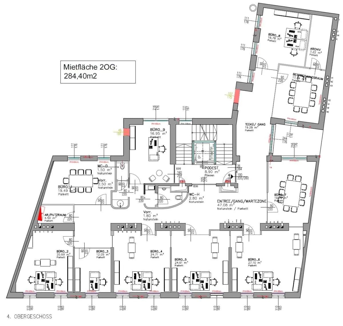 Gewerbeimmobilie mieten in Wien – 295 m² – Bild 19 von 19