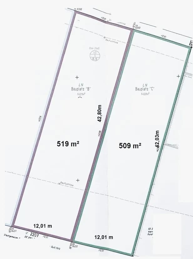 Grundstück kaufen in Korneuburg – 519 m², € 367.000 – Bild 4 von 6