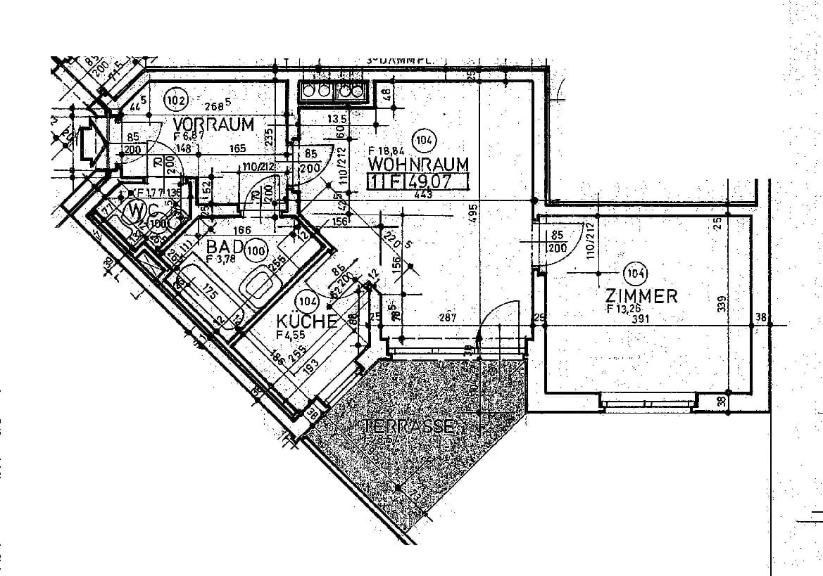 2-Zimmer-Wohnung mieten in Bruck-Mürzzuschlag – 49 m², € 545 – Bild 2 von 2