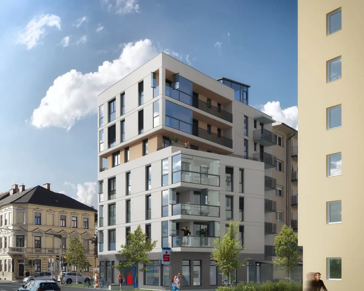 3-Zimmer-Wohnung mieten in Graz – 64,69 m², € 915