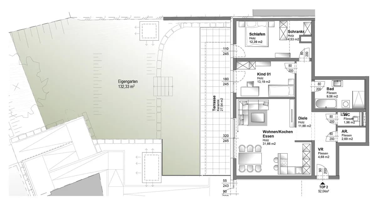 3-Zimmer-Wohnung kaufen in Linz – 92,04 m², € 739.000 – Bild 2 von 19
