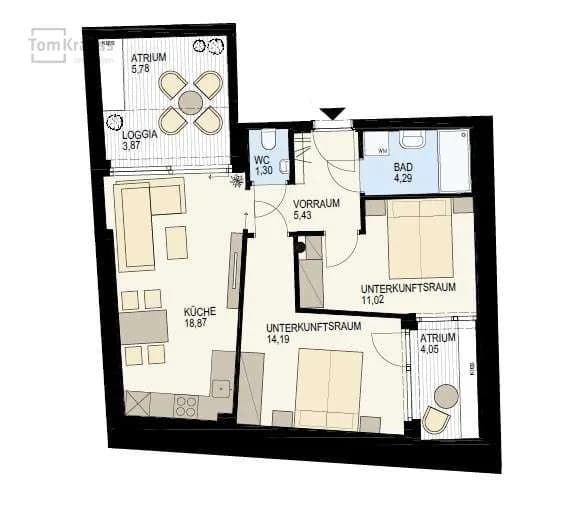 Wohnung kaufen in Wien – 156,36 m², € 1.300.000 – Bild 5 von 7