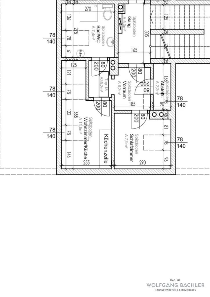 2-Zimmer-Wohnung mieten in Graz – 35 m², € 473 – Bild 20 von 20