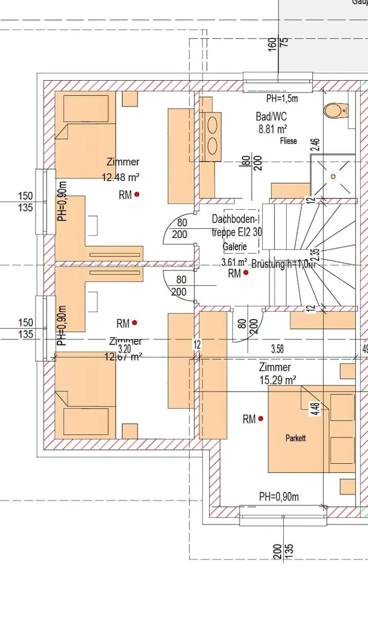 4-Zimmer-Haus kaufen in Graz-Umgebung – 107 m², € 464.900 – Bild 7 von 8