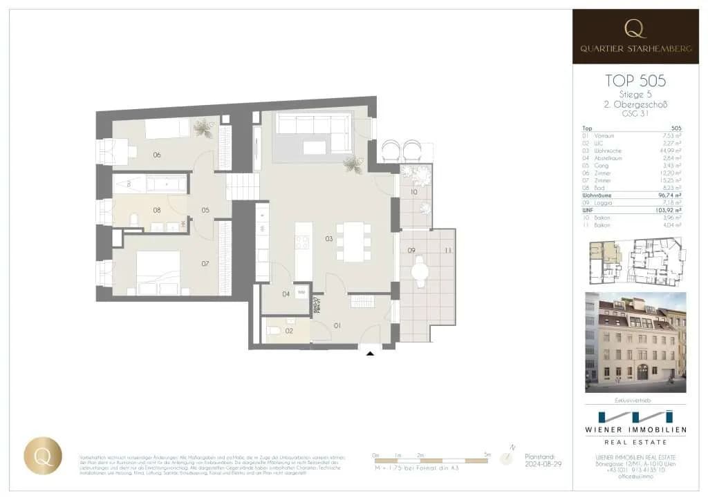 4-Zimmer-Immobilie kaufen in Wien – 96,74 m², € 970.000 – Bild 20 von 23