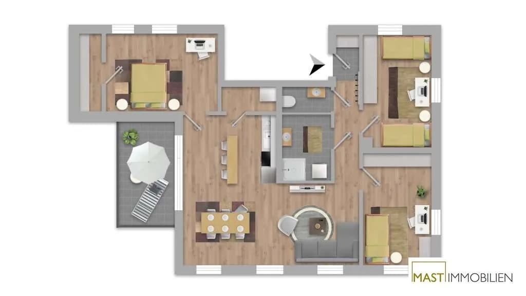 4-Zimmer-Wohnung kaufen in Tulln – 97,51 m², € 479.000 – Bild 18 von 18