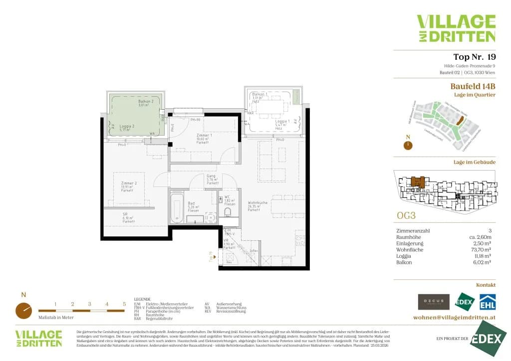3-Zimmer-Wohnung kaufen in Wien – 71,76 m², € 610.000 – Bild 10 von 10