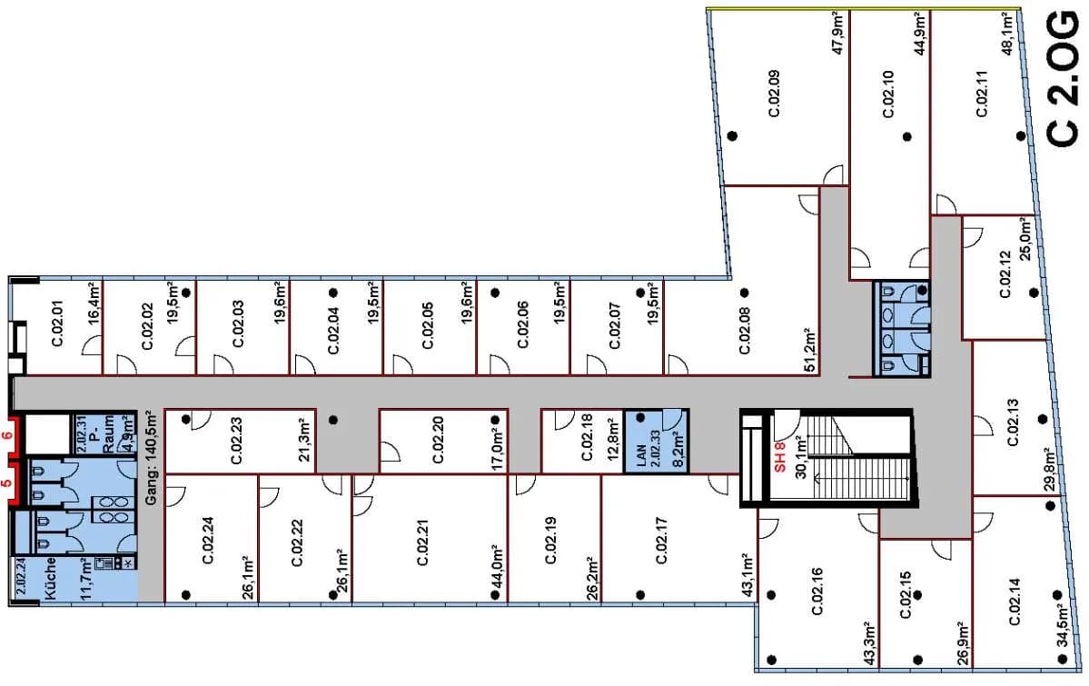 Gewerbeimmobilie mieten in Wien – 4 477 m², € 15 – Bild 12 von 23