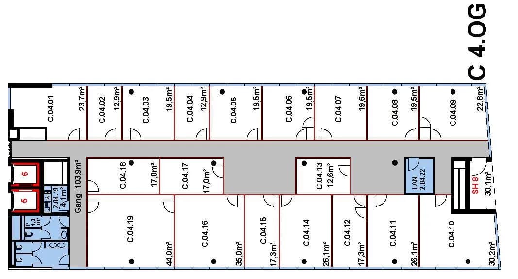 Gewerbeimmobilie mieten in Wien – 4 477 m², € 15 – Bild 14 von 23